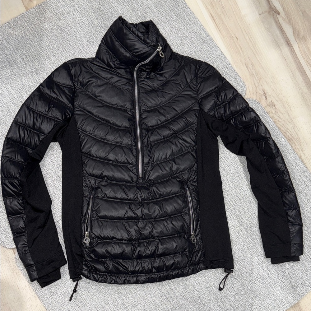 Calvin Klein Performance Black Chevron Puffer Jacket